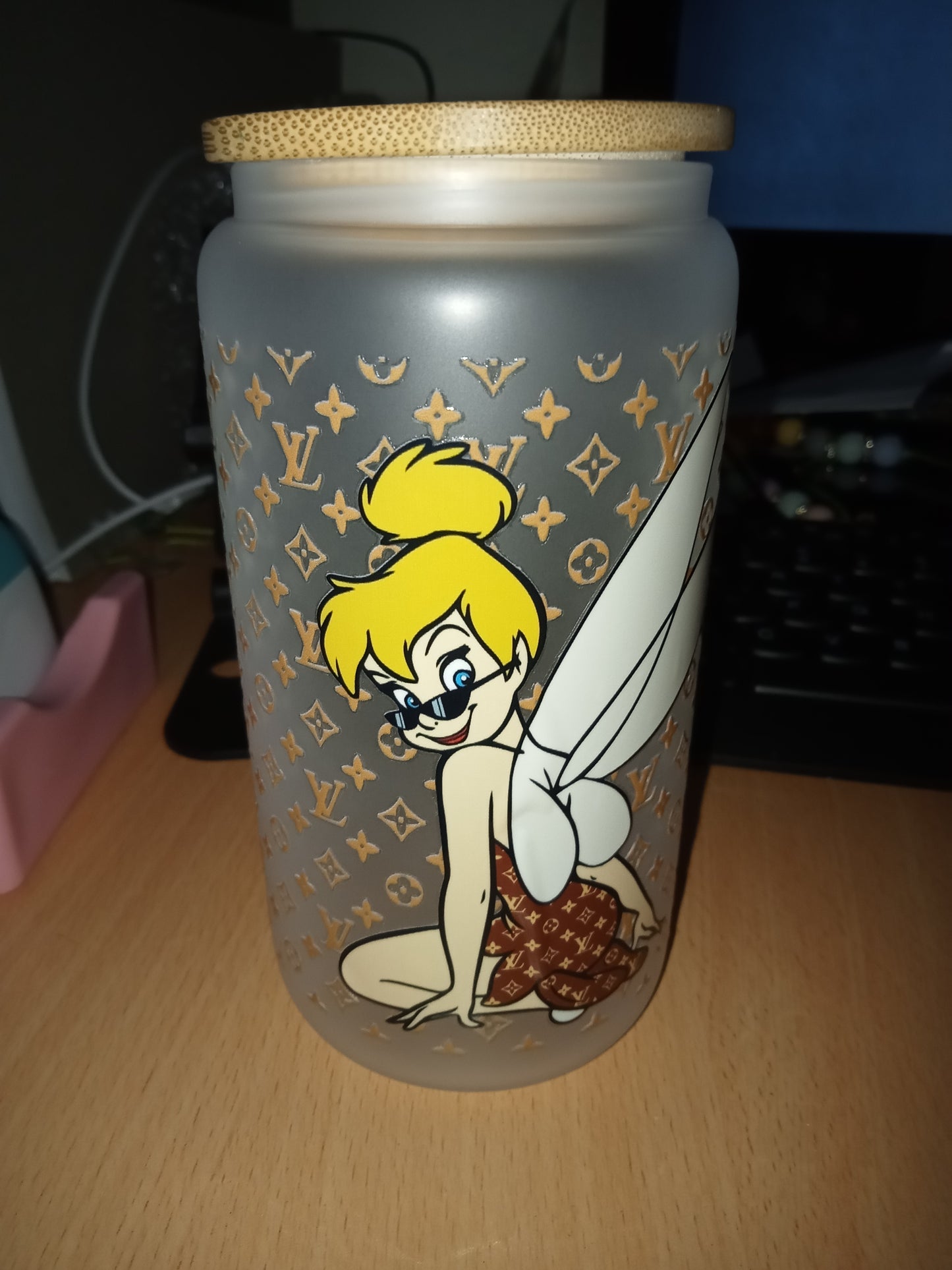 Tinkerbell frosted cup