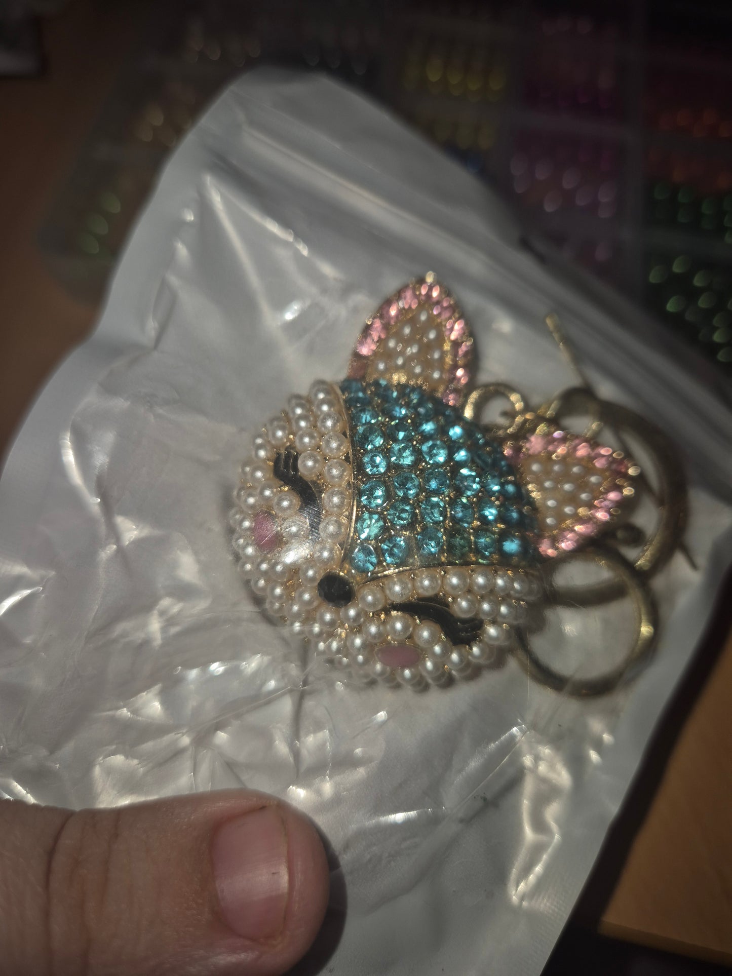 Cat keychain