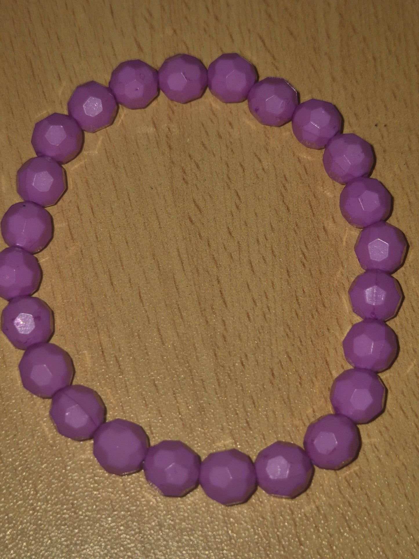 Purple bracelet