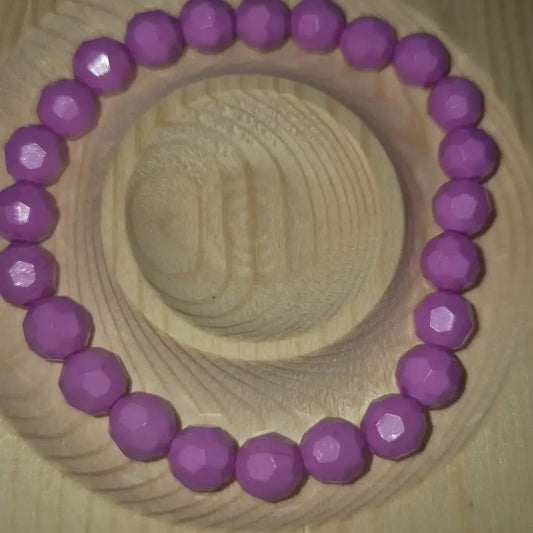 Purple bracelet