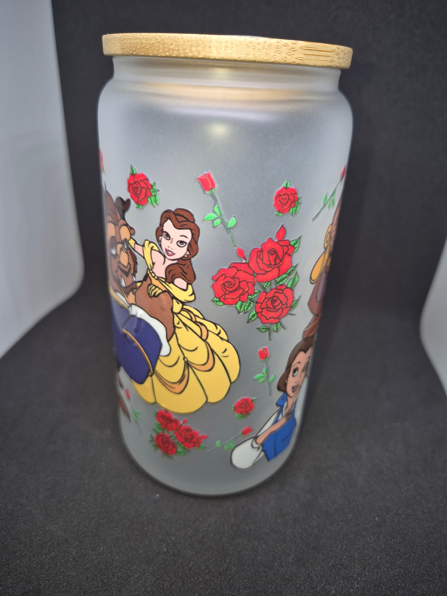 Beauty and the Beast frosted Cup