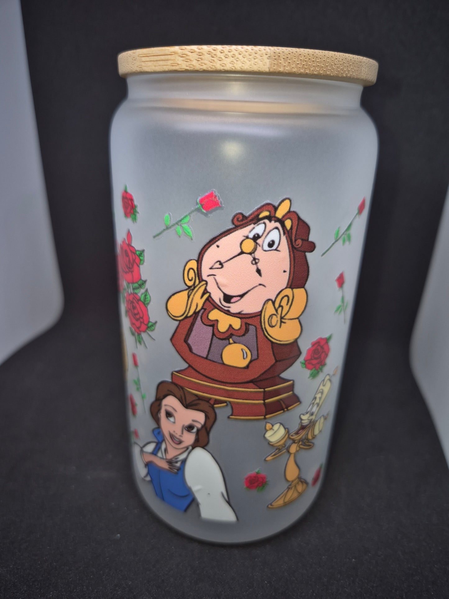 Beauty and the Beast frosted Cup